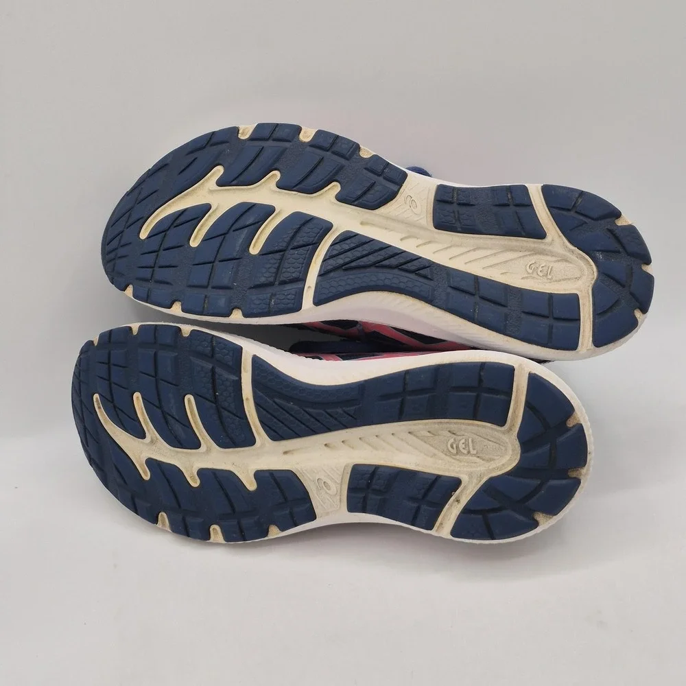 Asics Gel-Contend 7‎ Running Shoes Womens Size 9 Blue Pink AmpliFoam 1012B228